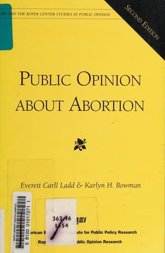Public opinion about abortion