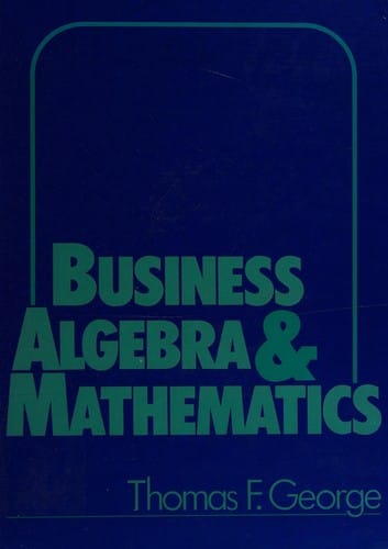 Business algebra & mathematics