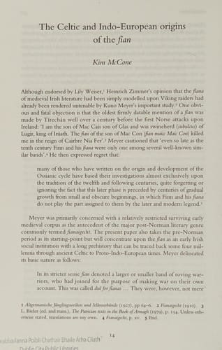 The Gaelic Finn Tradition