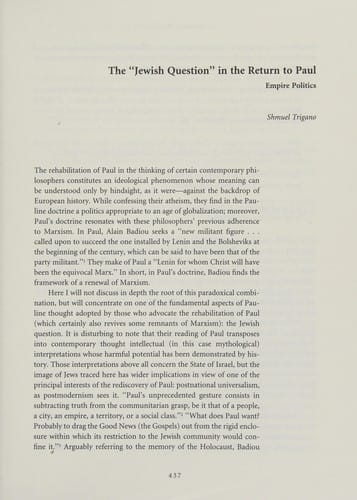 Paul and the philosophers