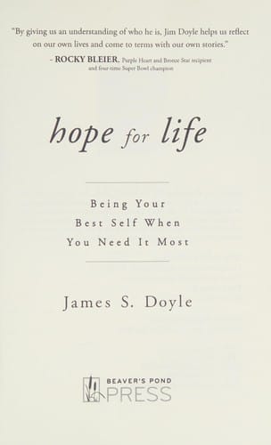 Hope for life: being your best self when you need it most