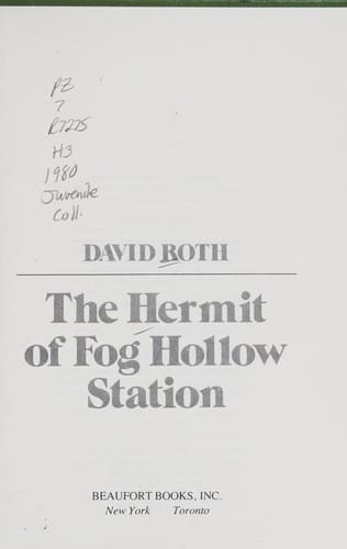 The hermit of Fog Hollow Station