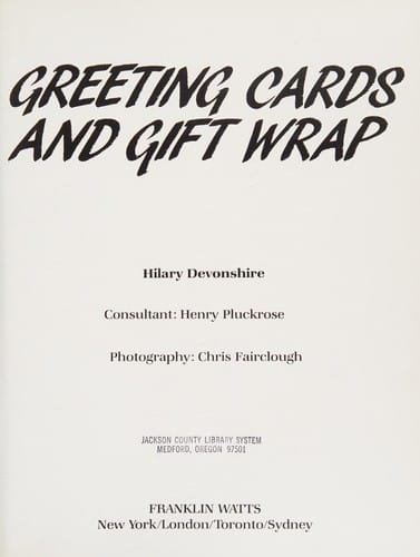 Greeting cards and gift wrap