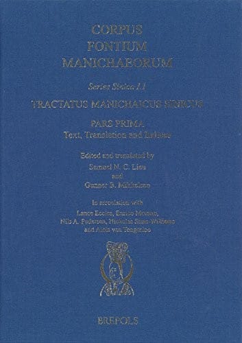 Tractatus Manichaicus Sinicus: Moni jiao can jing