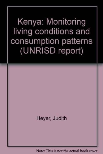 Kenya: Monitoring living conditions and consumption patterns (UNRISD report)