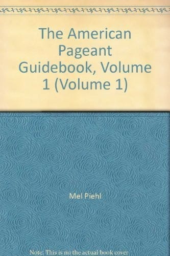 The American Pageant Guidebook, Vol uno