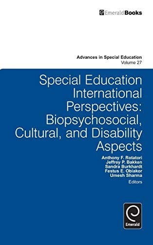 Special Education International Perspectives: Biopsychosocial, Cultural, and Disability Aspects