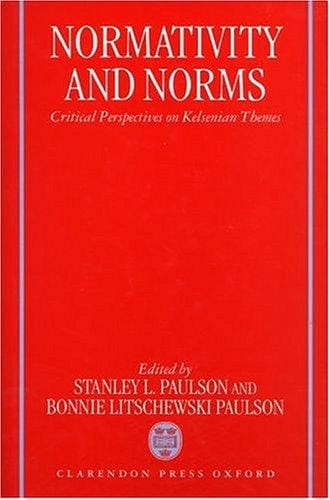 Normativity and norms: critical perspectives on Kelsenian themes