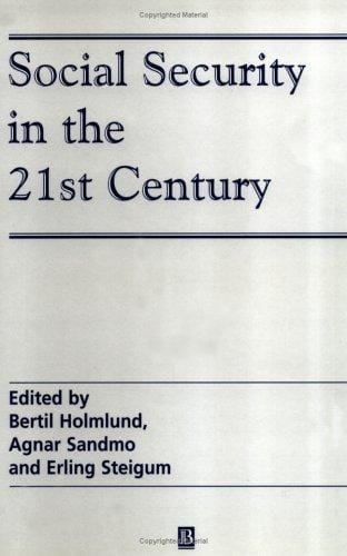 Social Security in the Twenty-First Century (Scandinavian Journal of Economics)