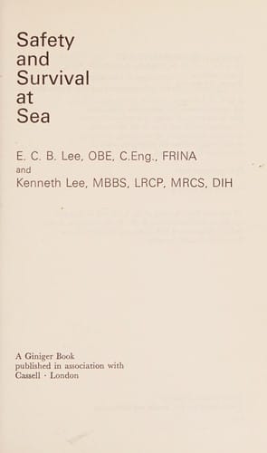 Safety and survival at sea