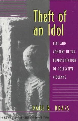 Theft of an idol: text and context in the representation of collective violence
