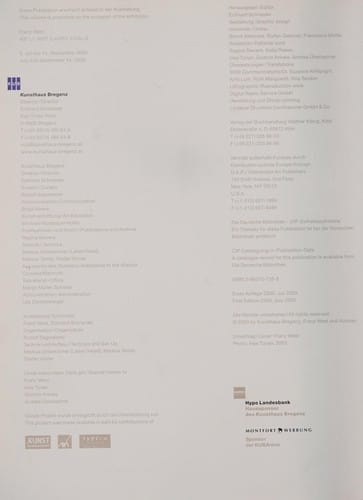 Franz West: we'll not carry coals : Kunsthaus Bregenz [5. Juli bis 14. September 2003]