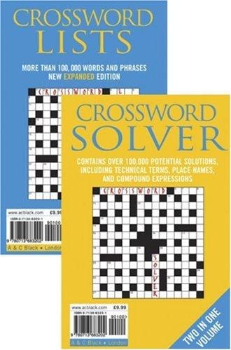 Crossword Lists & Crossword Solver: Over 100,000 Potential Solutions