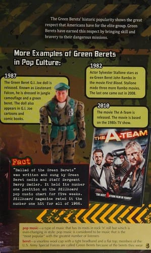 The U.S. Army Green Berets: the missions