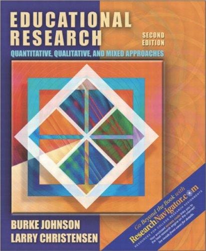Educational research: quantitative, qualitative, and mixed approaches