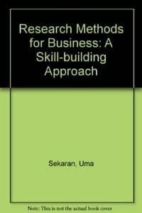 Research methods for business: a skill building approach