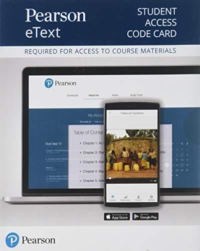 Pearson EText the Atmosphere: An Introduction to Meteorology -- Access Card
