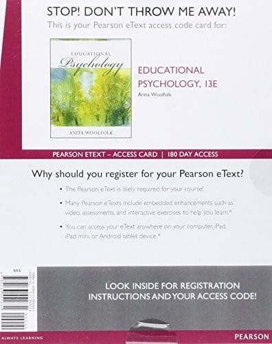 Educational Psychology