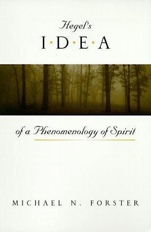 Hegel's idea of a Phenomenology of spirit