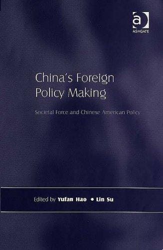 China's foreign policy making: societal force and Chinese American policy