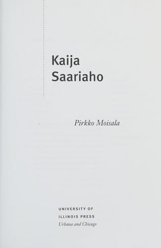 Kaija Saariaho