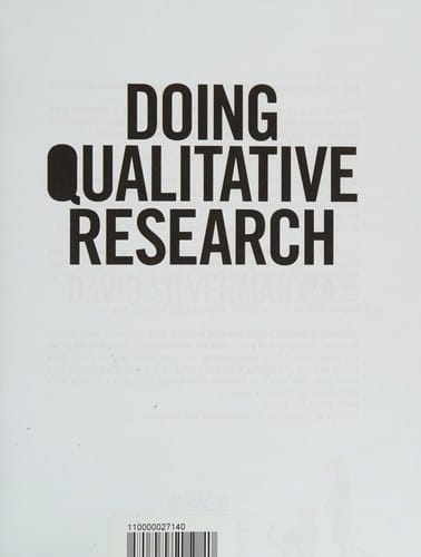 Doing Qualitative Research