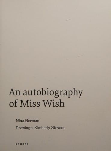 Autobiography of Miss Wish