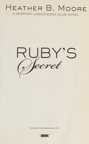 Ruby's secret: a Newport Ladies Book Club novel