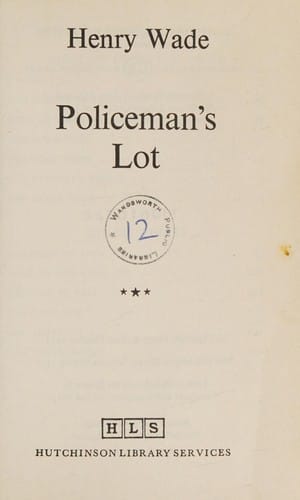 Policeman's Lot
