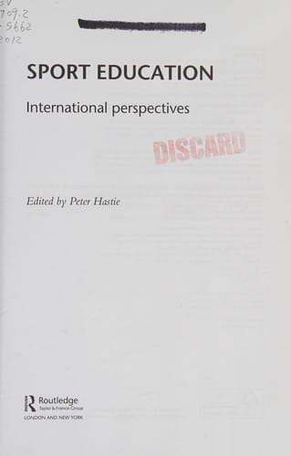 Sport education: international perspectives