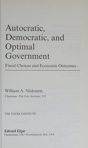 Autocratic, democratic, and optimal government: fiscal choices and economic outcomes