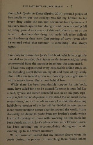 The last days of Jack Sparks