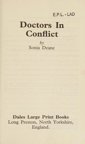 Doctors in Conflict (Dales Romance)