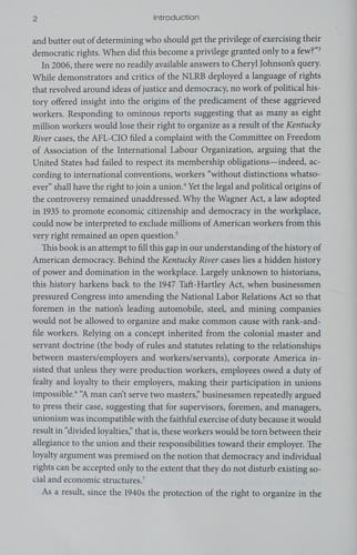 Employee: A Political History