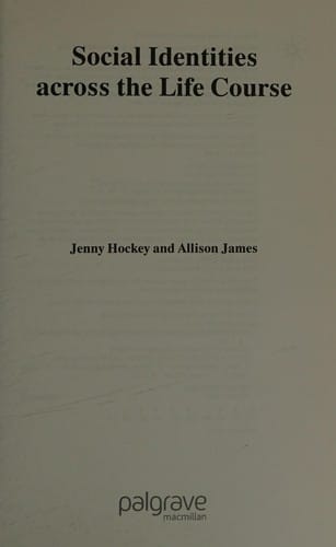 Social identities across the life course