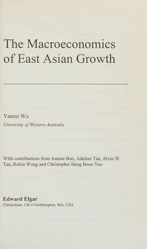 The macroeconomics of East Asian growth