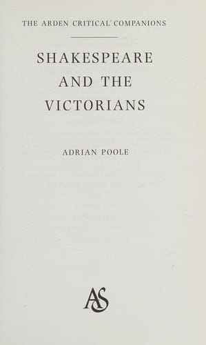 Shakespeare and the Victorians