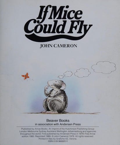 If mice could fly.