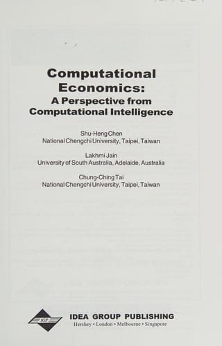 Computational economics: a perspective from computational intelligence