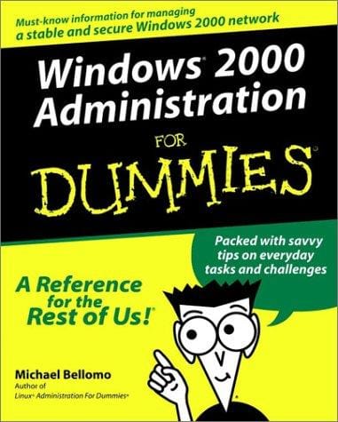 Windows 2000 Administration for Dummies