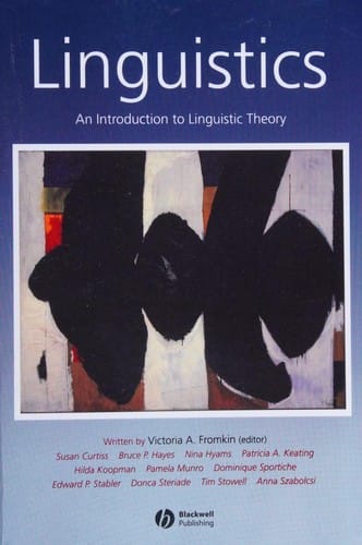 Linguistics: An Introduction to Linguistic Theory