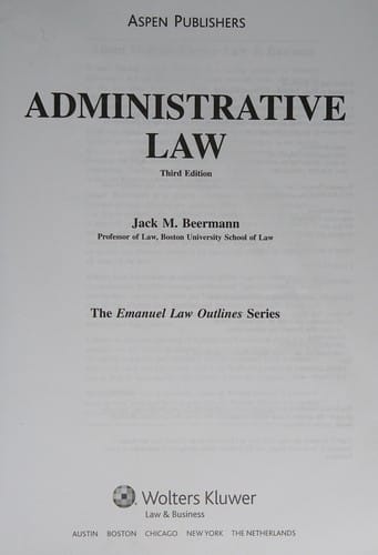 Administrative law