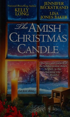 Amish Christmas Candle
