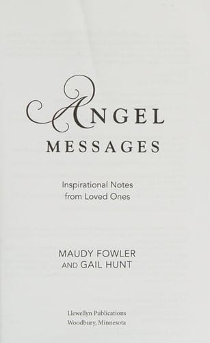 Angel Messages: Inspirational Notes from Loved Ones