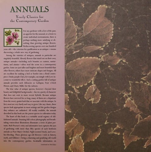 Annuals Yearly Classics for the Contempo