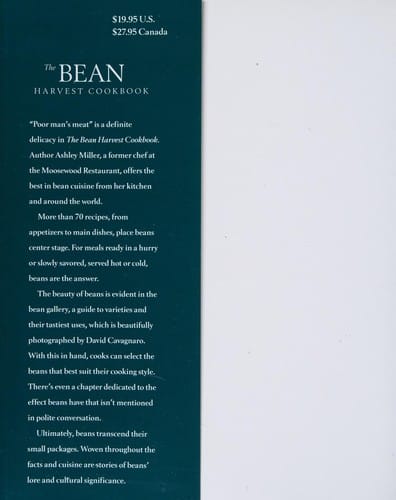 Bean Harvest Cookbook