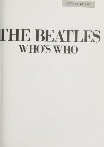 The Beatles who's who