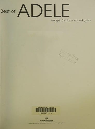 The Best of Adele (PVG)