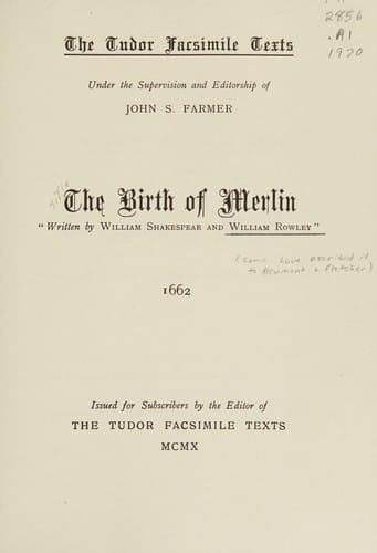 The birth of Merlin