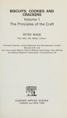 Biscuits, cookies, and crackers.